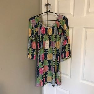 Pineapple Simply Southern dress